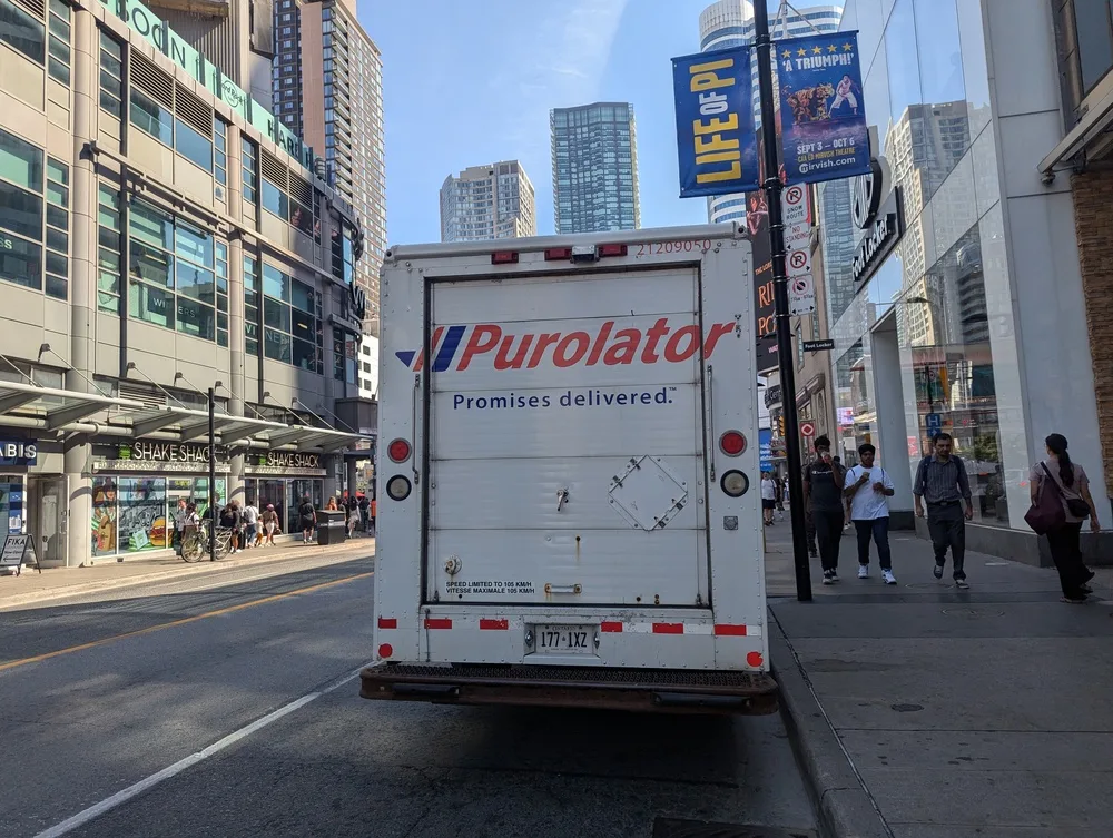 Purolator  Ontario 177 1XZ