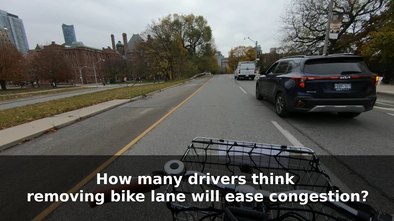 University Ave bike lane removal