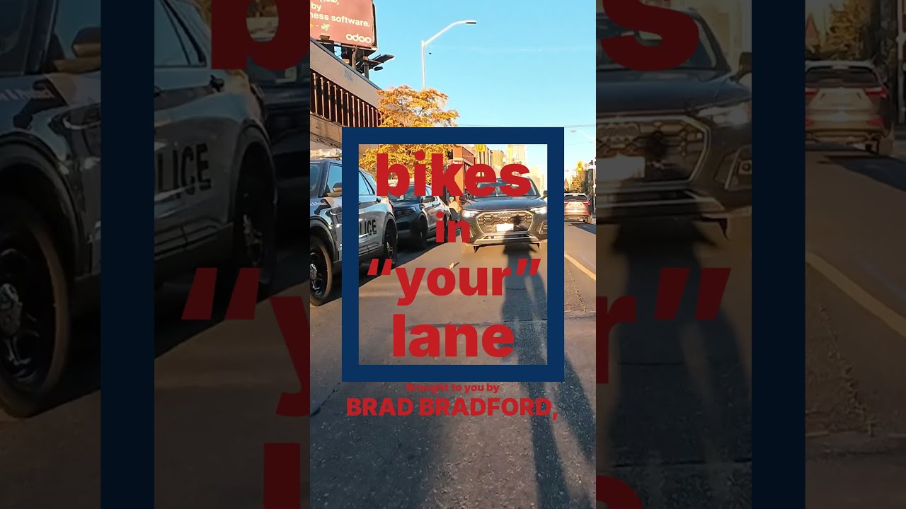 Nothing Happens When Cyclists Pass Police on the Road